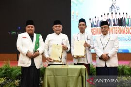 BRK Syariah lakukan MoU dengan LP3N Perti dan disaksikan oleh Menteri Agama