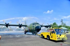 TNI AU hentikan pengoperasian pesawat angkut Hercules legendaris era Soekarno