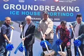 Menpora "ground breaking" arena Ice Rink Airdome pertama di ASEAN