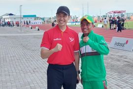 Indonesia Raya berkumandang di Singapura, Daniel Simanjuntak raih emas lari 5.000M