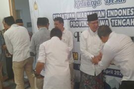 Halalbihalal PWI Jateng, Amir ajak bangun interaksi lewat hati