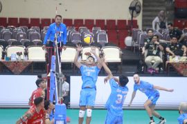 Proliga 2025: Kalahkan Samator, Bank SumselBabel raih kemenangan kedua final four