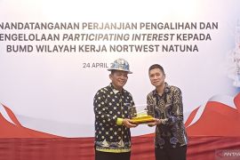 Pemprov Kepri resmi kelola PI 10 persen migas wilayah kerja Northwest Natuna