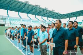 Pemerintah Riau Apresiasi PTPN IV Regional III Inisiasi Turnamen Tenis Antar Instansi