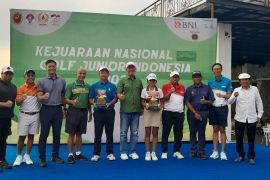 Kejurnas Golf Junior Indonesia sukses digelar di Semarang