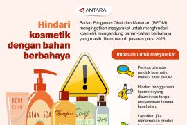 Hindari kosmetik dengan bahan berbahaya