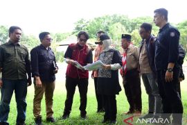 Wagub dan Bupati Gorontalo tinjau lokasi perkemahan peransaka nasional 2025