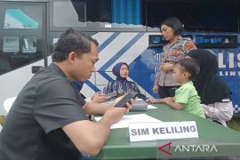 Layanan "Kopi Manis" Polres Tanah Bumbu jadi primadona warga Sungai Loban