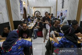 Pemeriksaan kesehatan warga binaan Rutan Kelas IIB Serang