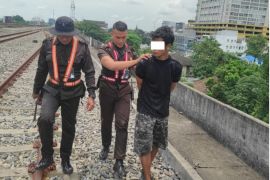 KAI Sumut bekuk pencuri kabel sinyal dan telekomunikasi kereta api