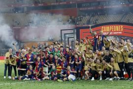 Barcelona juara Copa del Rey, usai kalahkan rivalnya Real Madrid 3-2