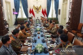 Prabowo bertemu delegasi pengusaha Korea Selatan di Istana Merdeka