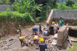 Irigasi Paya Sordang yang jebol dapat perbaikan permanen dari TPOP PUPR Sumut