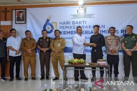 Rutan Tarutung gelar tasyakuran HBP bersama mitra kerja