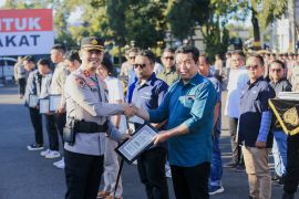 27 Jurnalis Terima Penghargaan dari Polres Garut