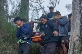 Pendaki Malaysia alami kecelakaan di Jalur Sembalun menuju Segara Anak Rinjani