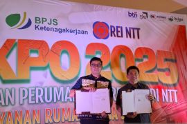 BPJS Ketenagakerjaan dan REI NTT kerja sama hadirkan rumah subsidi