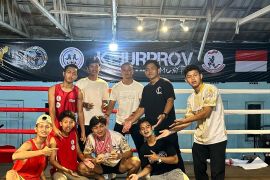 Atlet Muaythai Tabalong borong medali di Kejurprov Kalsel