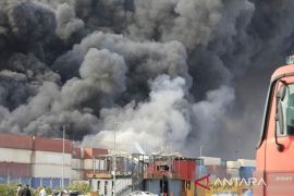 Ledakan di Pelabuhan Shahid Rajaee Iran, akibat kelalaian prosedur keselamatan