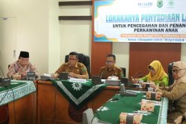 DPPPA HSU gelar lokakarya layanan cegah perkawinan anak