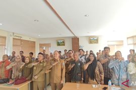 Disperindagkop-UKM Bangka Tengah gelar kegiatan pembinaan penyuluh