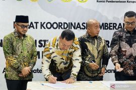 Pemkab Nagan Raya dukung pemberantasan korupsi bersama KPK