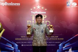 Bank Kalteng raih tiga penghargaan bergengsi TOP BUMD Awards 2025