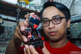 Perajin di Balikpapan jual miniatur MotoGP tembus pasar Mancanegara