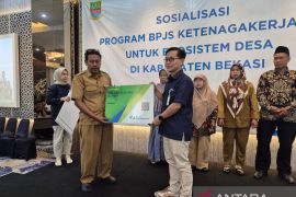 BPJS Ketenagakerjaan Bekasi Cikarang perluas peserta baru yakni perangkat desa