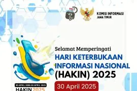 Komisi Informasi: Peringatan HAKIN 2025 jadi refleksi kondisi badan publik Jatim