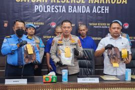 2 warga Bogor tertangkap hendak selundupkan sabu di Bandara Aceh