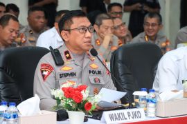 Polda Malut  gelar Latpraops operasi premanisme 2025