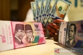 Rupiah pada Senin menguat jadi Rp16.431 per dolar AS