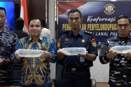 Lanal Palembang gagalkan penyelundupan 383.615 BBL tujuan luar negeri