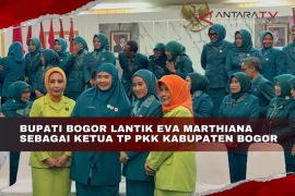 Bupati Bogor lantik Eva Marthiana sebagai ketua TP  PKK Kabupaten Bogor
