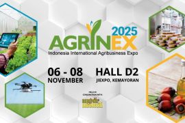 Pameran produk pertanian Indonesia Agrinex Expo digelar November 2025