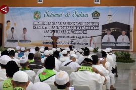 2.635 calon jamaah haji asal Kota Medan ikuti bimbingan manasik