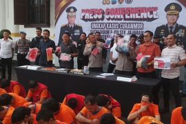 Polrestabes Surabaya ungkap 54 kasus pencurian kendaraan bermotor