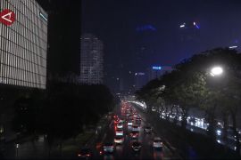 Hari bumi sedunia, Jakarta lakukan pemadaman lampu serentak