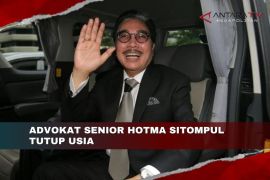Advokat senior Hotma Sitompul tutup usia