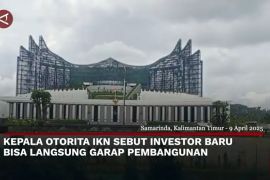 Kepala Otorita IKN sebut investor baru bisa langsung garap pembangunan