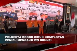 Polresta Bogor ciduk komplotan penipu mengaku WN Brunei