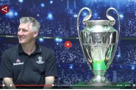 Momen pemain legendaris Liga Champions sambangi perkantoran di Jakarta - VIDEO