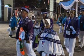 393 calon haji Lampung kloter pertama telah masuk asrama haji