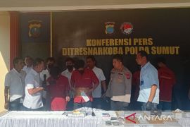 Polda Sumut sita lima kilogram sabu-sabu dari Bandara Kualanamu