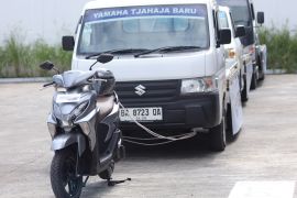 Yamaha kenalkan motor Gear Ultima Hybird di Padang, si ramping bertenaga