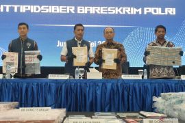 Polri blokir 865 rekening judi "online" senilai Rp194,7 miliar