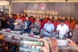 Polda Sumut tangkap 159  tersangka dari 101 kasus narkoba