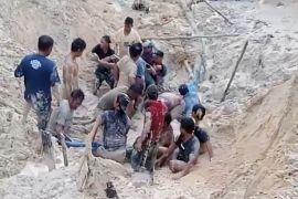 Empat penambang tewas tertimbun longsor di Kapuas