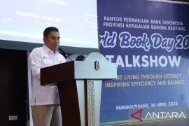 Bank Indonesia Babel gelar Festival Cerite Serantau meriahkan Hari Buku Sedunia 2025